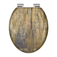 Thumbnail for SCHÜTTE Toilettensitz Solid Wood MDF Braun