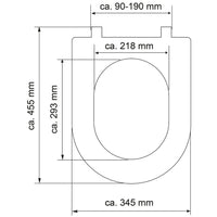 Thumbnail for SCHÜTTE Toilettensitz WHITE Duroplast D-Form
