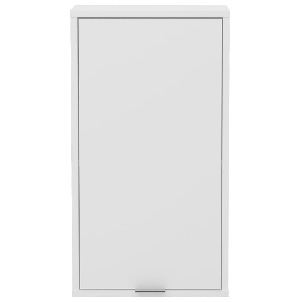 FMD Bad-Hängeschränk 36,8x17,1x67,3 cm Weiß