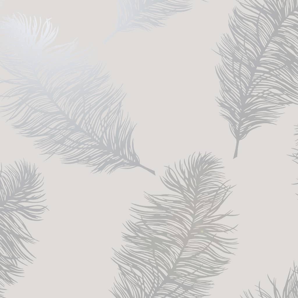 DUTCH WALLCOVERINGS Tapete Fawning Feather Hellgrau