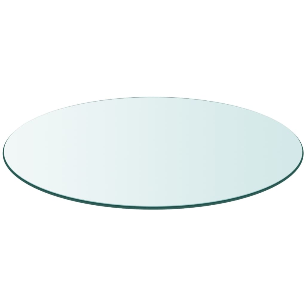 Tischplatte aus gehärtetem Glas rund 300 mm