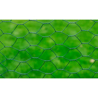 Thumbnail for Maschendraht Verzinkter Stahl Hexagon 1×25 m Dunkelgrün
