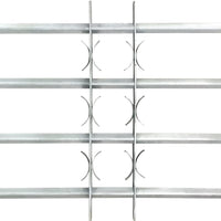 Thumbnail for Fenstergitter Verstellbar mit 4 Querstäben 500-650 mm