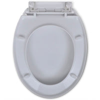 Thumbnail for Toilettensitz mit Absenkautomatik Weiß Oval