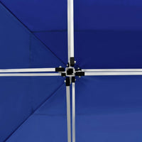 Thumbnail for Profi-Partyzelt Faltbar mit Wänden Aluminium 4,5x3 m Blau