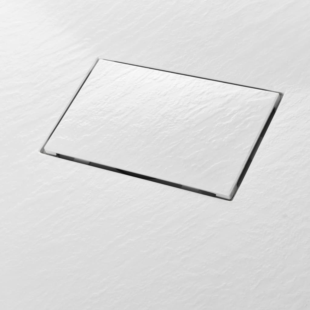 Duschwanne SMC Weiß 80×80 cm
