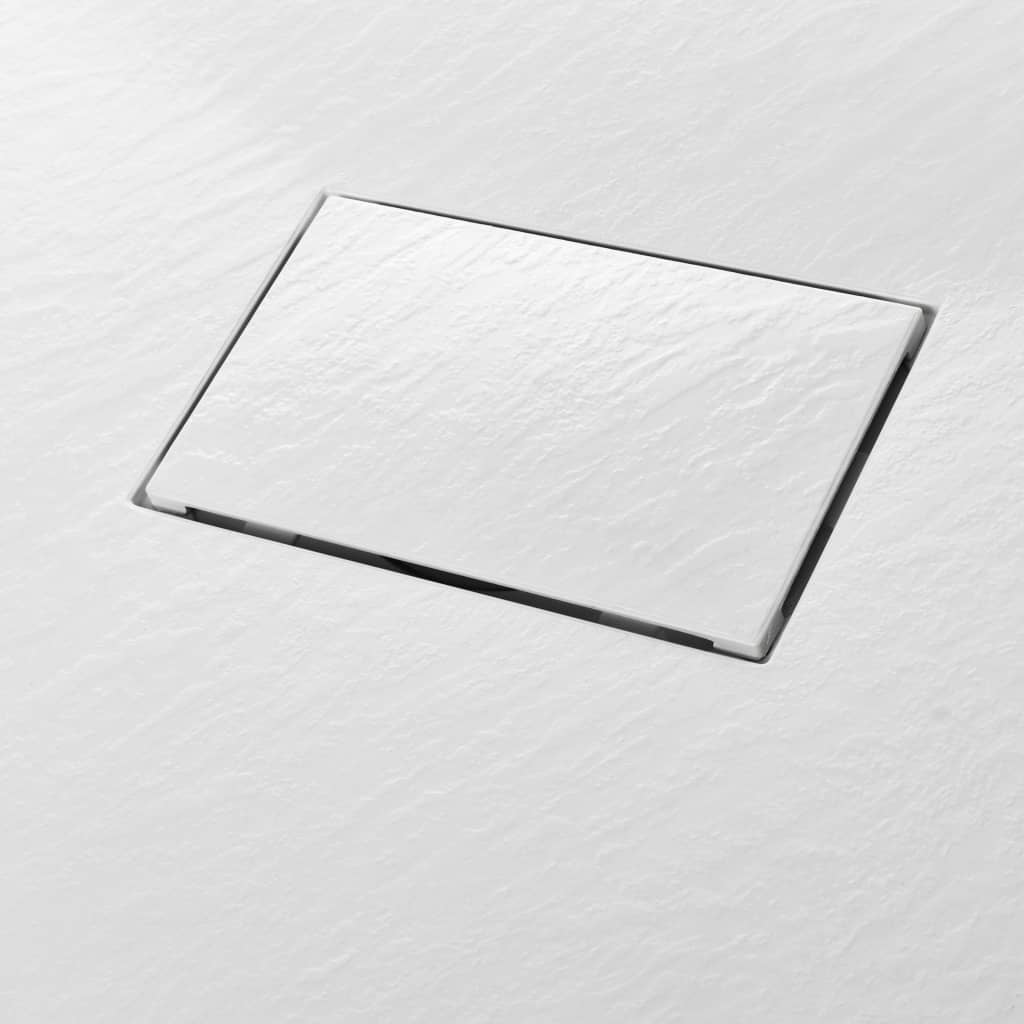 Duschwanne SMC Weiß 90×70 cm