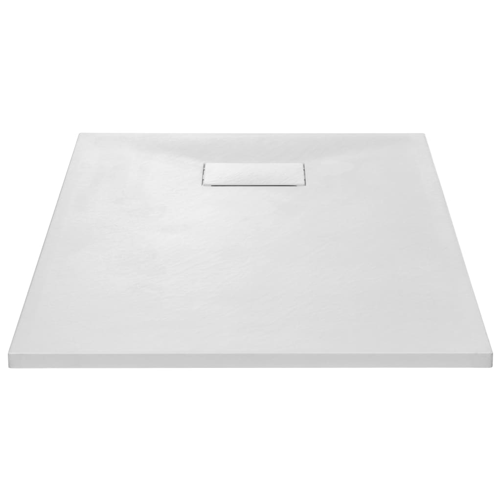 Duschwanne SMC Weiß 100×70 cm