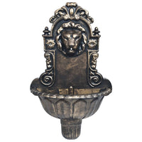 Thumbnail for Wandbrunnen Löwenkopf Design Bronze