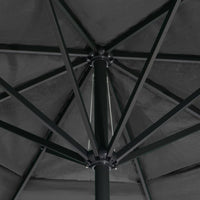 Thumbnail for Sonnenschirm mit Aluminium-Mast 600 cm Anthrazit