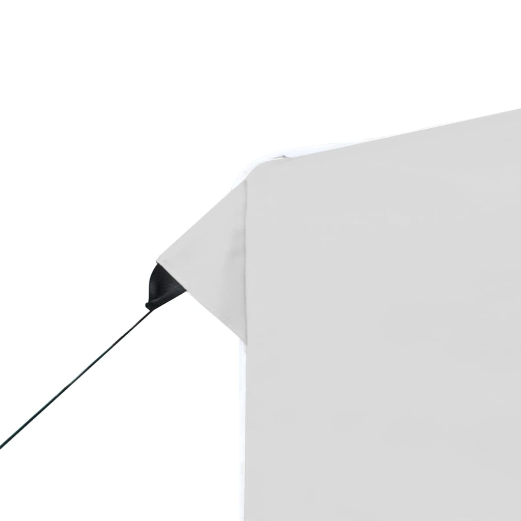 Profi-Partyzelt Faltbar mit Wänden Aluminium 2×2m Weiß