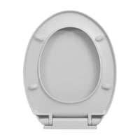 Thumbnail for Toilettensitz mit Absenkautomatik Hellgrau Oval