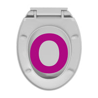 Thumbnail for Toilettensitz mit Absenkautomatik Hellgrau Oval