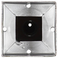 Thumbnail for Erdspieße 2 Stk. Silbern 9×9×56 cm Verzinkter Stahl