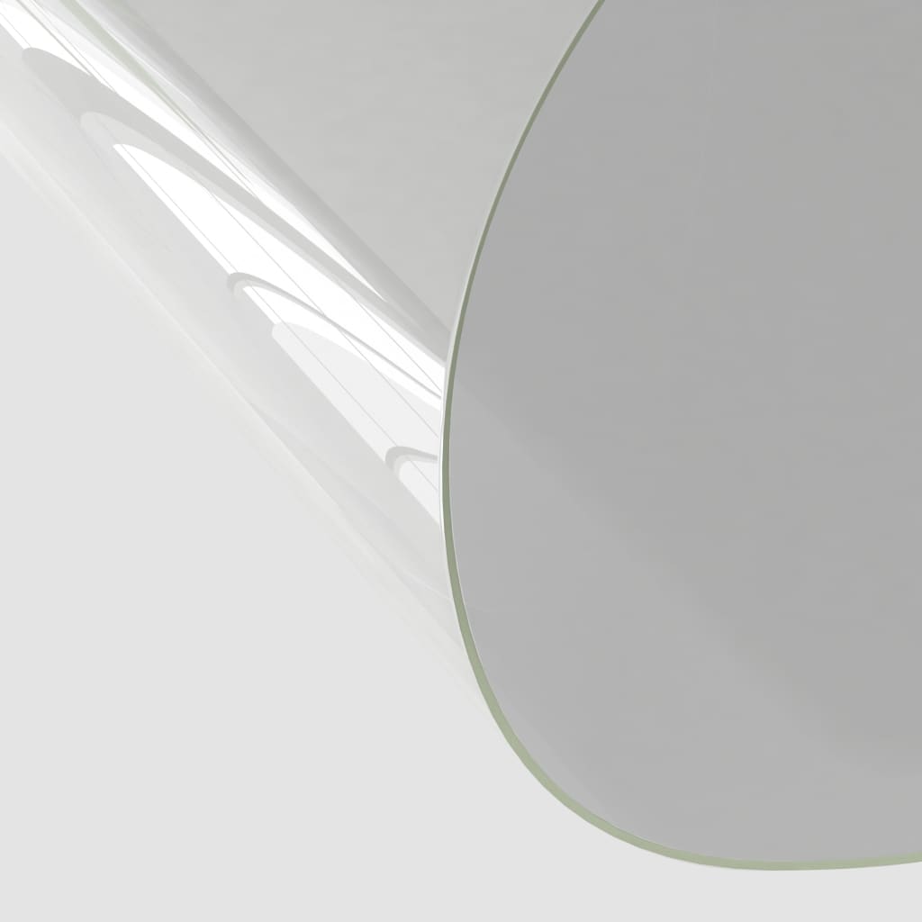 Tischfolie Transparent Ø 90 cm 2 mm PVC