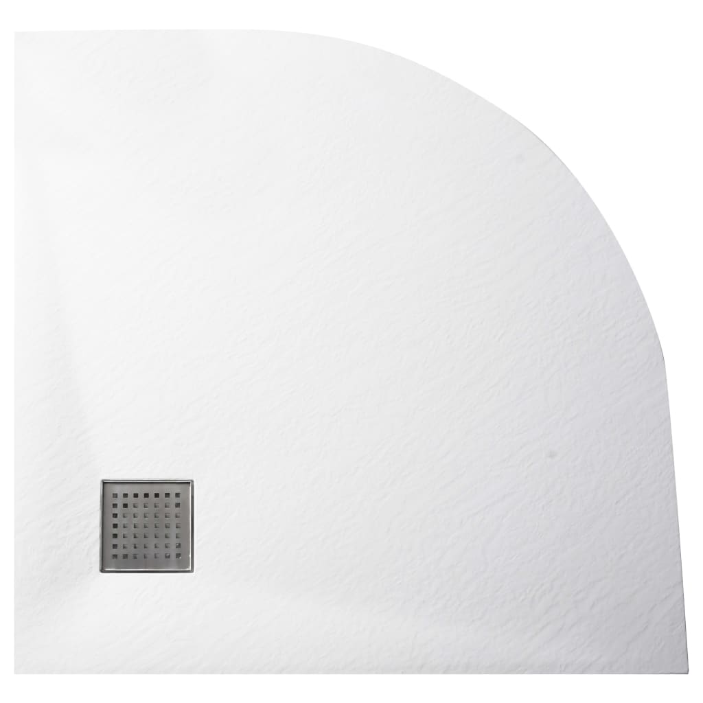 Duschtasse SMC Weiß 90x90 cm