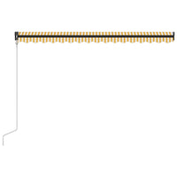 Thumbnail for Automatisch Einziehbare Markise 400×300 cm Gelb und Weiß