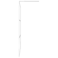 Thumbnail for Begehbare Duschwand mit Halbmattiertem ESG-Glas 115x195cm