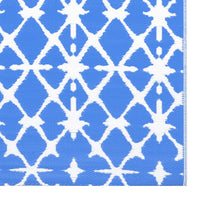 Thumbnail for Outdoor-Teppich Blau und Weiß 120x180 cm PP
