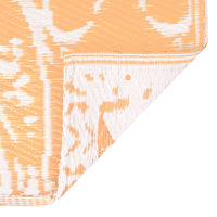 Thumbnail for Outdoor-Teppich Orange und Weiß 160x230 cm PP