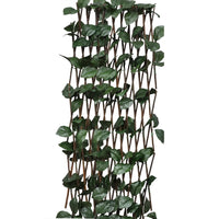 Thumbnail for Weidenzaun-Rankgitter 5 Stk. mit künstlichen Blättern 180x60 cm