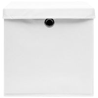 Thumbnail for Aufbewahrungsboxen mit Deckeln 10 Stk. 28x28x28 cm Weiß