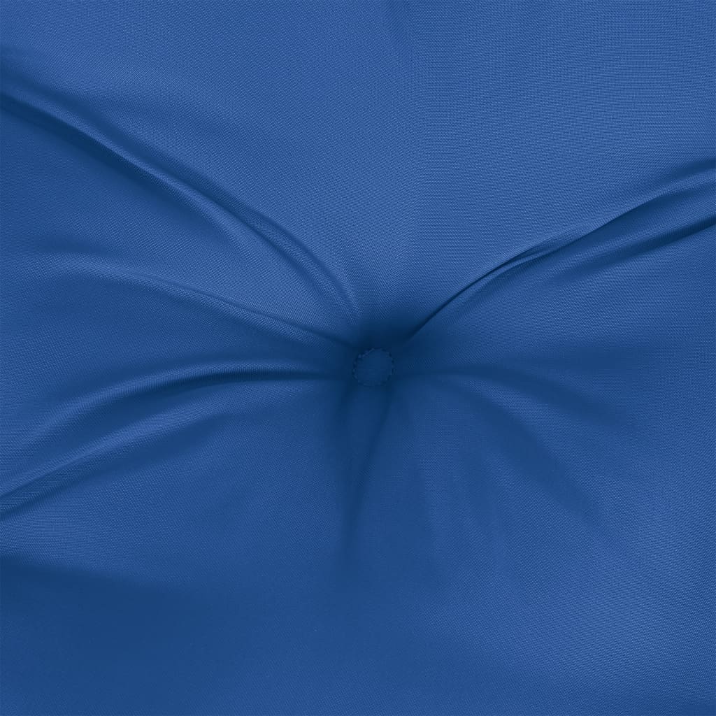 Palettenkissen Königsblau 80x80x12 cm Stoff