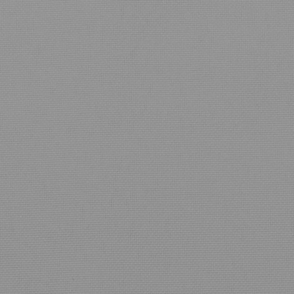 Palettenkissen Grau 58x58x10 cm Stoff