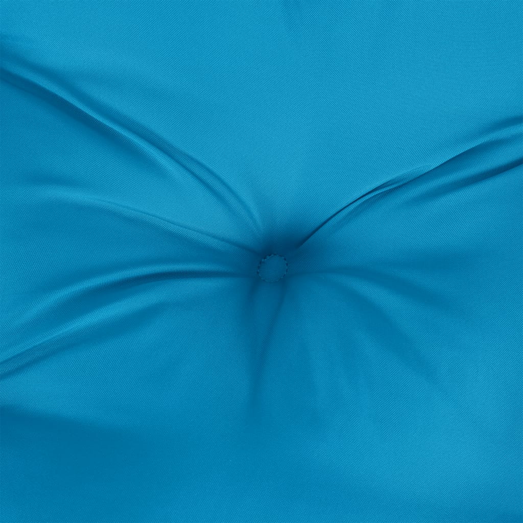 Palettenkissen Blau 58x58x10 cm Stoff