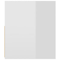Thumbnail for TV-Schrank mit LED-Leuchten Hochglanz-Weiß 120x35x40 cm