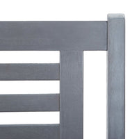 Thumbnail for 3-Sitzer-Gartenbank mit Auflage 150 cm Grau Eukalyptusholz