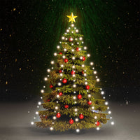 Thumbnail for Weihnachtsbaum-Lichternetz mit 210 LEDs Kaltweiß 210 cm