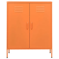 Thumbnail for Lagerschrank Orange 80x35x101,5 cm Stahl
