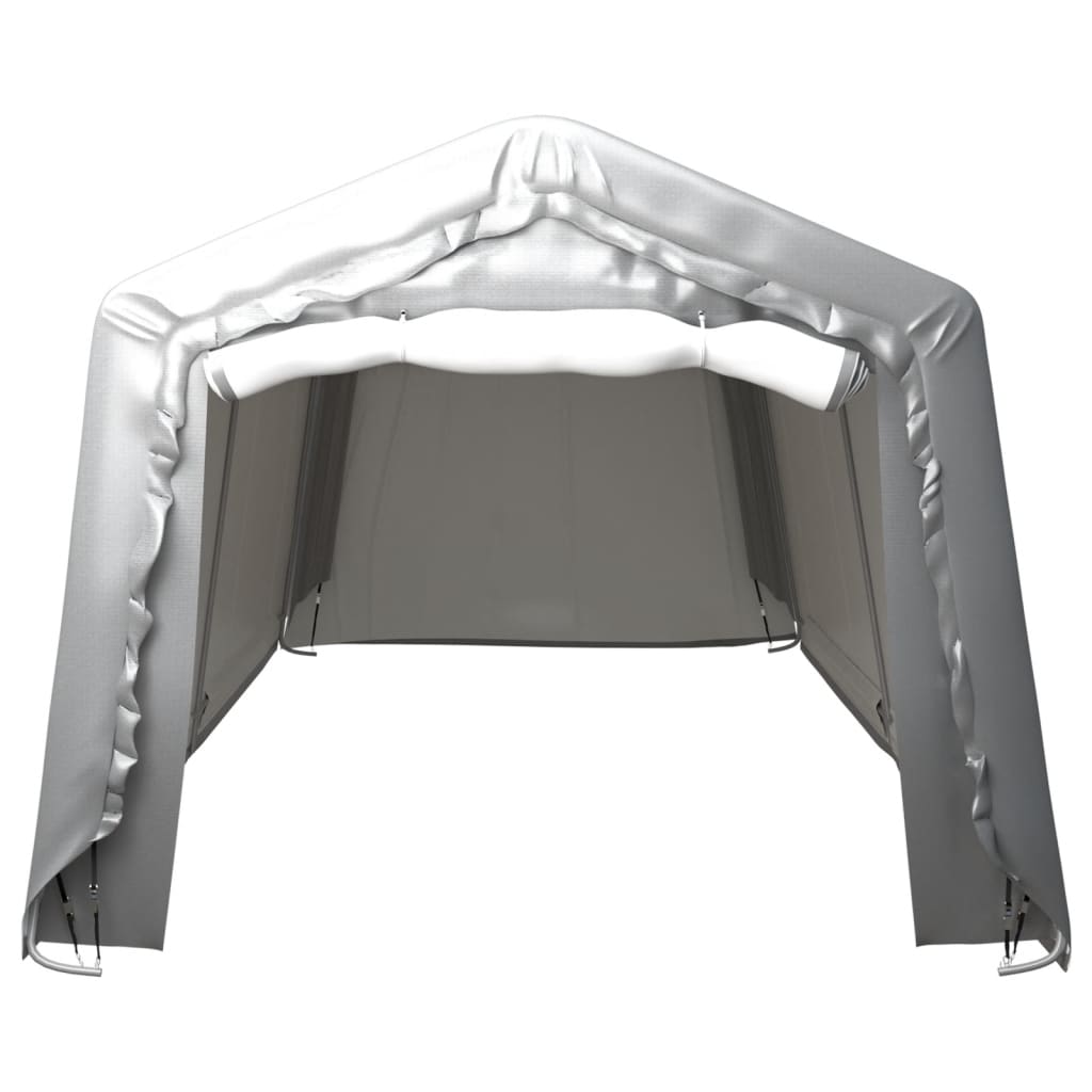 Lagerzelt 300x750 cm Stahl Grau