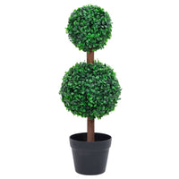 Thumbnail for Künstlicher Buchsbaum mit Topf Kugelform Grün 60 cm