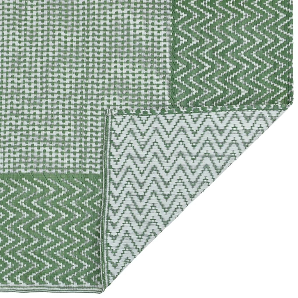 Outdoor-Teppich Grün 140x200 cm PP
