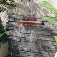 Thumbnail for Wasserfall-Element mit RGB LEDs Acryl 60 cm