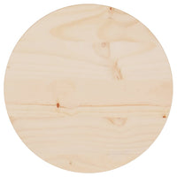 Thumbnail for Tischplatte Ø30x2,5 cm Massivholz Kiefer