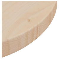 Thumbnail for Tischplatte Ø30x2,5 cm Massivholz Kiefer