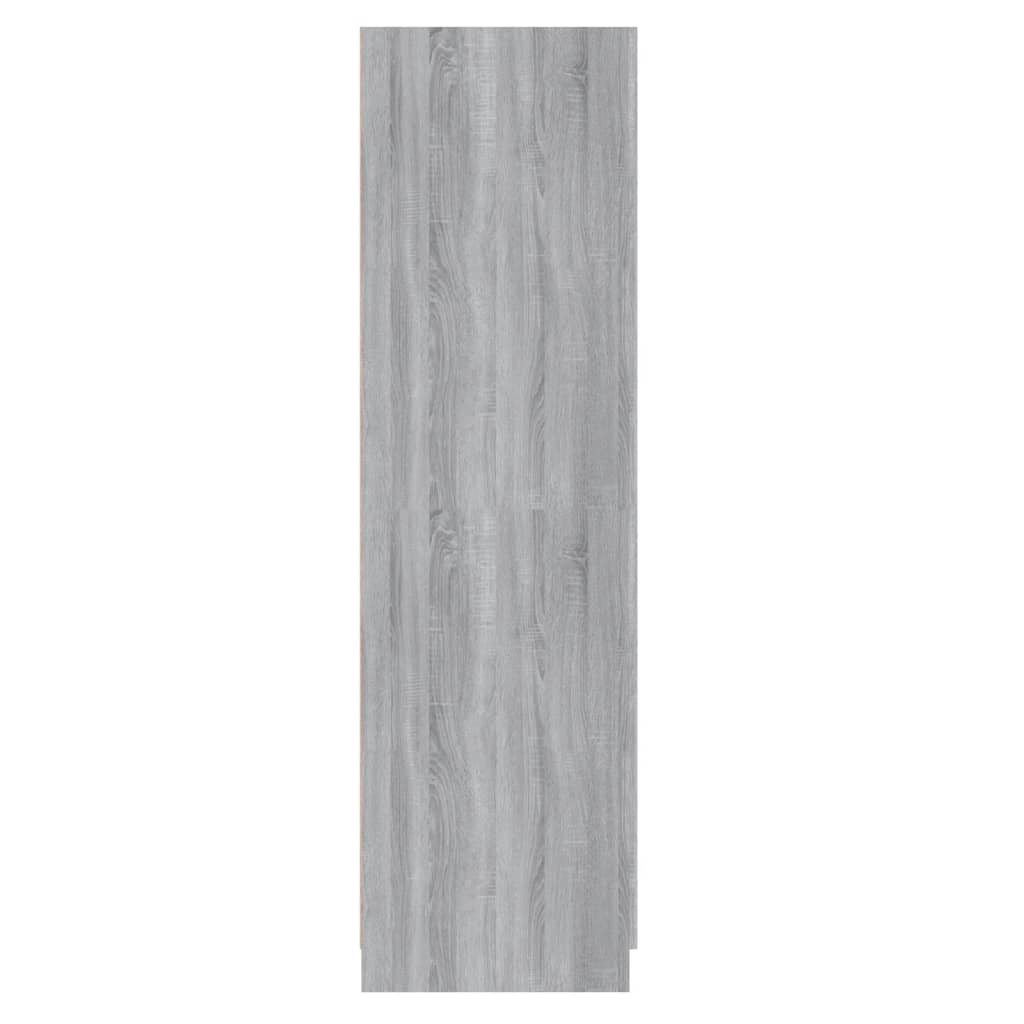 Kleiderschrank Grau Sonoma 80x52x180 cm Holzwerkstoff