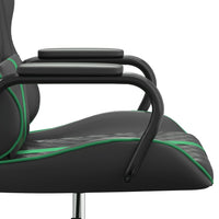 Thumbnail for Gaming-Stuhl mit Massagefunktion Grün und Schwarz Kunstleder