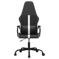 Thumbnail for Gaming-Stuhl mit Massagefunktion Weiß und Schwarz Kunstleder