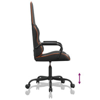 Thumbnail for Gaming-Stuhl mit Massagefunktion Orange und Schwarz Kunstleder