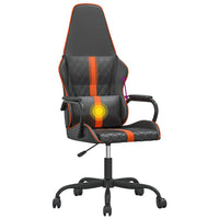 Thumbnail for Gaming-Stuhl mit Massagefunktion Orange und Schwarz Kunstleder