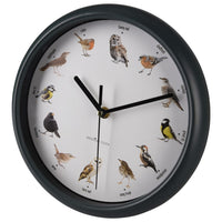 Thumbnail for H&S Collection Wanduhr mit Vogelgesang 25 cm