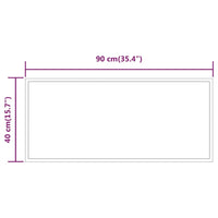 Thumbnail for LED-Badspiegel 40x90 cm