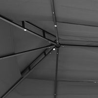 Thumbnail for Pavillon mit Dach Anthrazit 400x300x270 cm Stahl