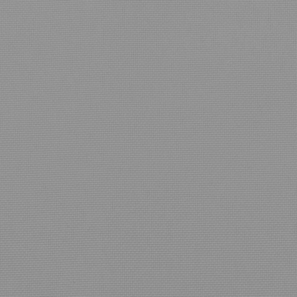 Gartenbank-Auflagen 2 Stk. Grau 120x50x7 cm Oxford-Gewebe