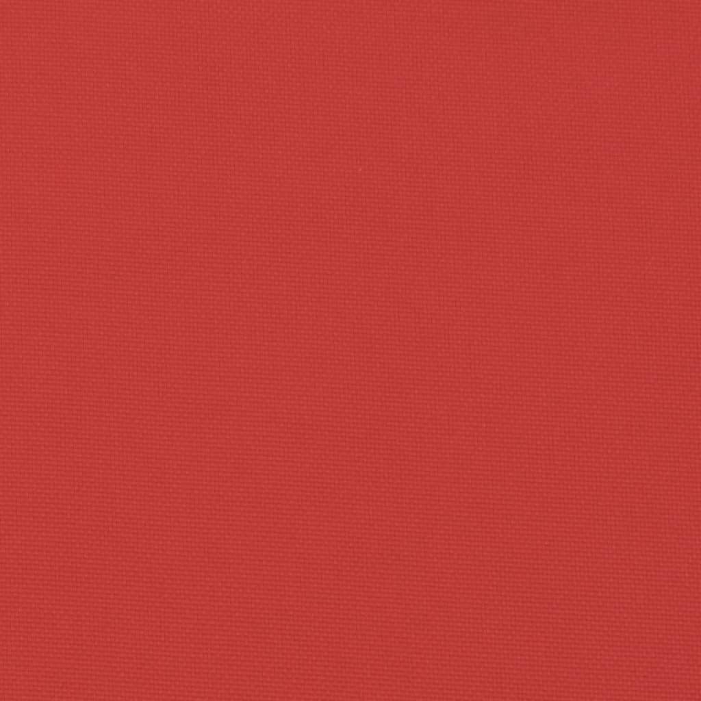 Gartenbank-Auflagen 2 Stk. Rot 150x50x7 cm Oxford-Gewebe