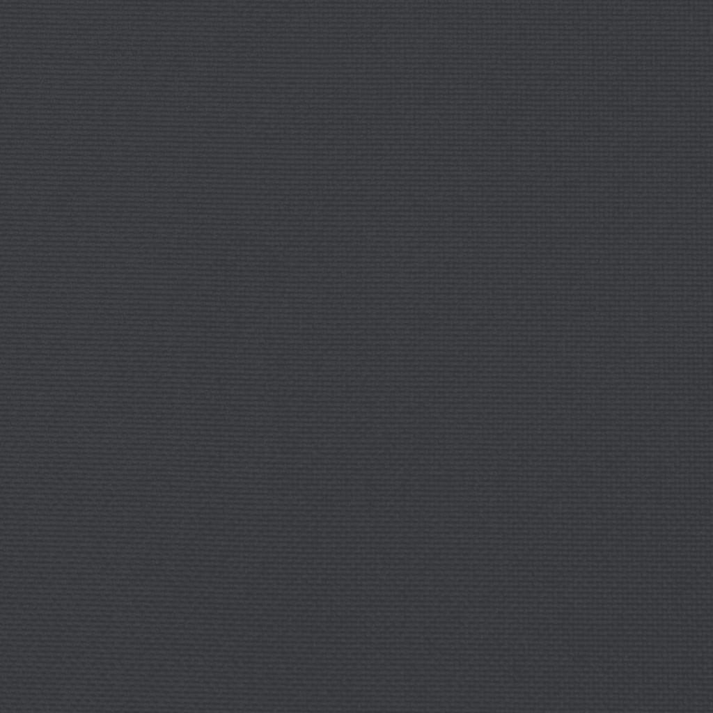 Gartenbank-Auflagen 2 Stk. Schwarz 150x50x7 cm Oxford-Gewebe